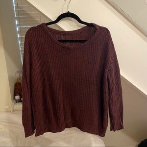 Maroon Sweater
